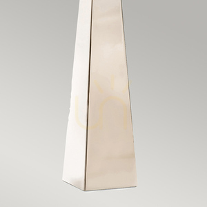 Lampa stołowa Ascent - 1 źródło światła - polerowany nikiel, czarny abażur Elstead small 3