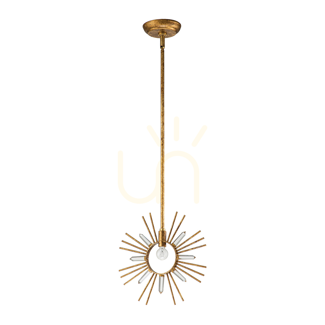 Sprawdź Lampa wisząca Sun King - 1 źródło światła Elstead Lampa wisząca Sun King - 1 źródło światła Elstead