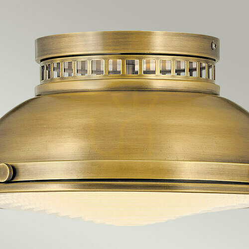 Sprawdź Plafon Amelia - 2 źródła światła - Mosiądz Heritage Brass Elstead