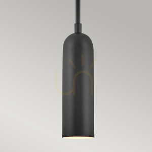 Mała lampa wisząca LED Dax - Czarna Elstead small 2