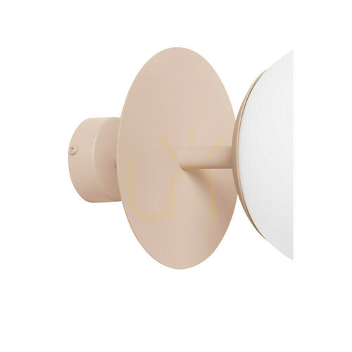 Sprawdź Plafon UMMO PLAAT B beżowy Soft Peach, szklana kula 20 cm, E27, IP44