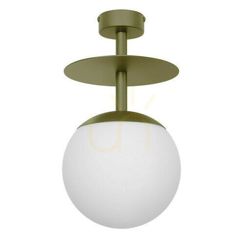 Sprawdź PLAAT B oliwkowa lampa przysufitowa / plafon