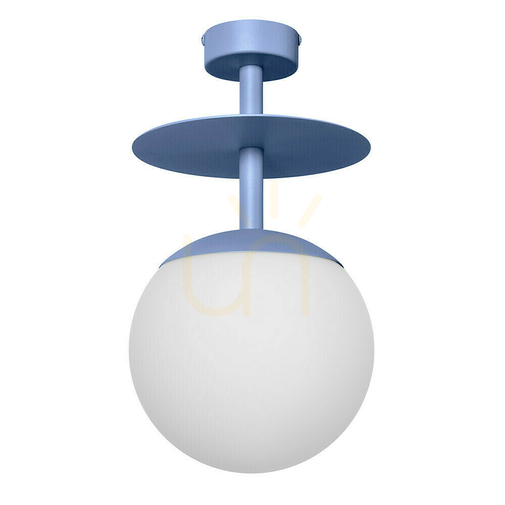 Sprawdź Niebieska lampa sufitowa PLAAT B UMMO Niebieska lampa sufitowa PLAAT B UMMO