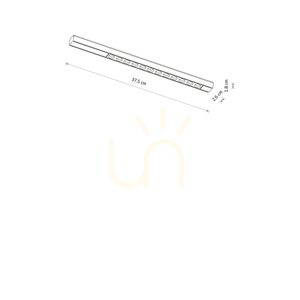 Oprawa liniowa FOCUS LED 12W 3000K CRI90 do szynoprzewodu magnetycznego UT-LVM 48V 11305 Nowodvorski small 4