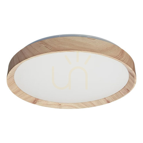 Sprawdź Plafon LED Milagro ORINOKO ML1840, 36 W, 4000 K, Ø48 cm, drewnopodobny