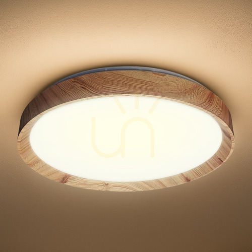 Sprawdź Plafon LED Milagro ORINOKO ML1840, 36 W, 4000 K, Ø48 cm, drewnopodobny