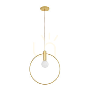 Lampa wisząca Bella złota 40 cm 0 Lampa wisząca Bella złota 40 cm small 0