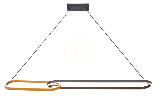 Sprawdź Lampa wisząca Zuma Line RAVON P241145502A Złoty 2xLED