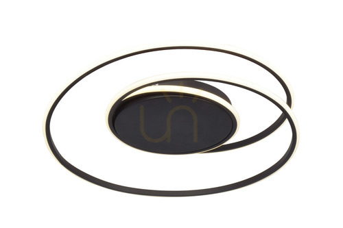 Sprawdź Plafon Zuma Line ZEPHYRA C240842601 Czarny 1xLED