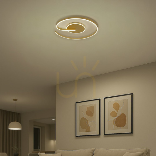 Sprawdź Lampa sufitowa Lorenzo Gold 22W LED 4000K Milagro