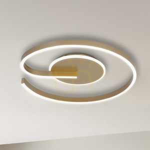 Lampa sufitowa Lorenzo Gold 22W LED 4000K Milagro small 0