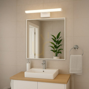 Biały kinkiet LED Milagro MIRORE ML2029 60 cm 10 W 4000 K IP44 small 1