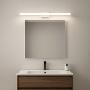 Biały kinkiet LED Milagro MIRORE ML2029 60 cm 10 W 4000 K IP44 small 2