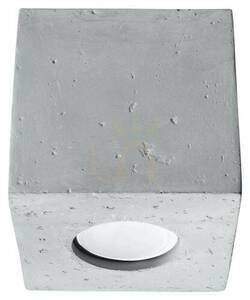 Szary plafon betonowy Sollux QUAD SL.0489 1×GU10 maks. 40 W 10 cm small 2