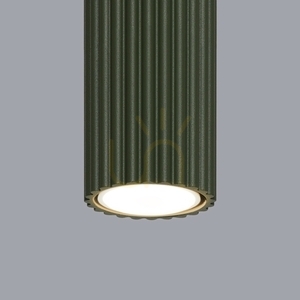 Plafon KARBON 60 zielony oliwkowy small 4