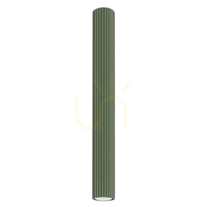 Plafon KARBON 60 zielony oliwkowy small 0