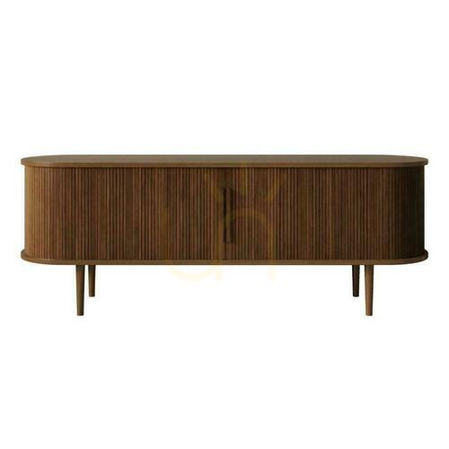 Sprawdź Szafka Konsola Pod Telewizor, two-door, with slats ORA Ciemny Orzech Włoski