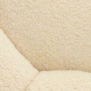 Pufa PERLE Beżowy Boucle small 3