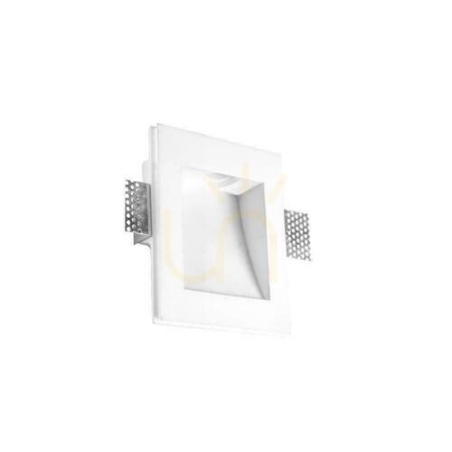 Sprawdź Oprawa gipsowa V-TAC GU10 kinkiet ścienny kwadrat 120x120 VT-11009 3 lata gwarancji