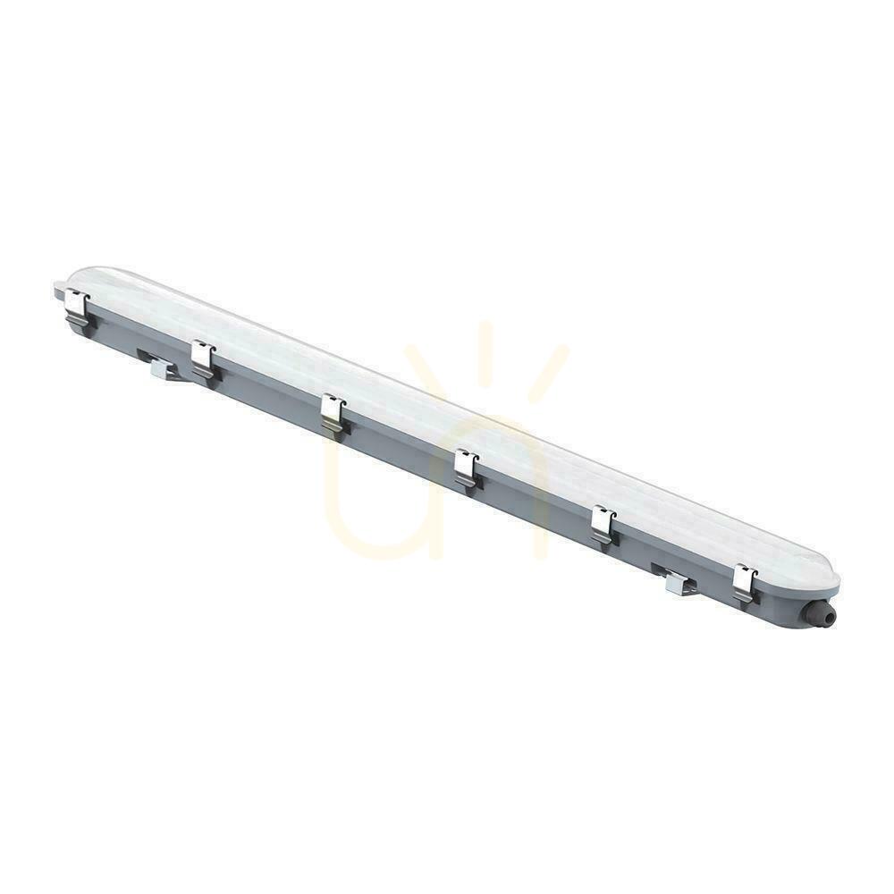 Zobacz Oprawa hermetyczna V-TAC LED mikrofalowy czujnik ruchu 36cm 120cm 120Lm/W VT-120137S 6500K 4320lm Oprawa hermetyczna V-TAC LED mikrofalowy czujnik ruchu 36cm 120cm 120Lm/W VT-120137S 6500K 4320lm