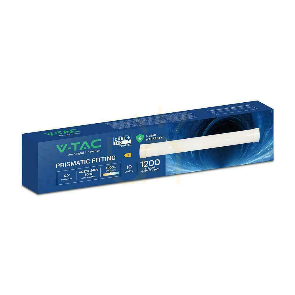 Pokaż Oprawa V-TAC 10W LED liniowa natynkowa CREE CHIP 30cm 120Lm/W VT-8-10 4000K 1200lm 6 Lat gwarancji Oprawa V-TAC 10W LED liniowa natynkowa CREE CHIP 30cm 120Lm/W VT-8-10 4000K 1200lm 6 Lat gwarancji