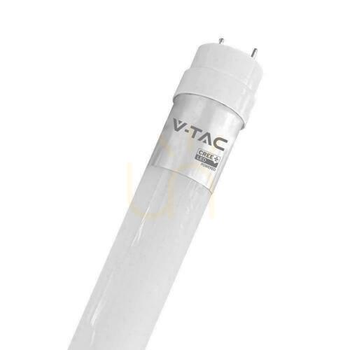 Sprawdź Tuba świetlówka LED T8 V-TAC CREE CHIP 120cm 18W G13 nano plastic 100Lm/W VT-121 6500K 1850lm 6 lat gwarancji