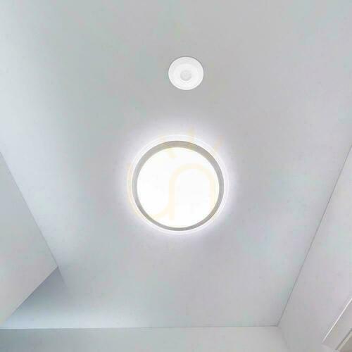 Sprawdź Czujnik ruchu 360st podczerwień natynkowy sufitowy slim biały 24mm 1000W LED V-TAC VT-81005 5 lat gwarancji