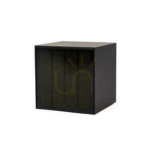 Oprawa ścienna solarna V-TAC 9W LED COB antracyt kostka 15x15cm IP65 czujnik ruchu VT-409CCT 3000K-4000K-5000K 800lm small 2