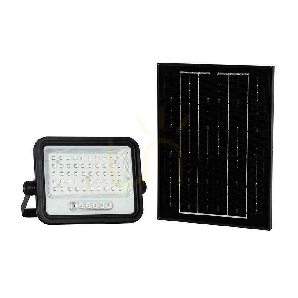 Sprawdź Projektor LED solarny V-TAC 100W CCT pilot auto timer IP65 czarny VT-104W 1000lm 3 lata gwarancji Projektor LED solarny V-TAC 100W CCT pilot auto timer IP65 czarny VT-104W 1000lm 3 lata gwarancji