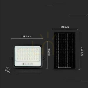 Projektor LED solarny V-TAC 200W CCT pilot auto timer IP65 czarny VT-204W 1700lm 3 lata gwarancji 4 Projektor LED solarny V-TAC 200W CCT pilot auto timer IP65 czarny VT-204W 1700lm 3 lata gwarancji small 4