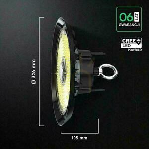 Oprawa V-TAC LED UFO high bay CREE CHIP IP65 ALU 135Lm/W 200W VT-91202 4000K 27000lm 6 lat gwarancji small 1