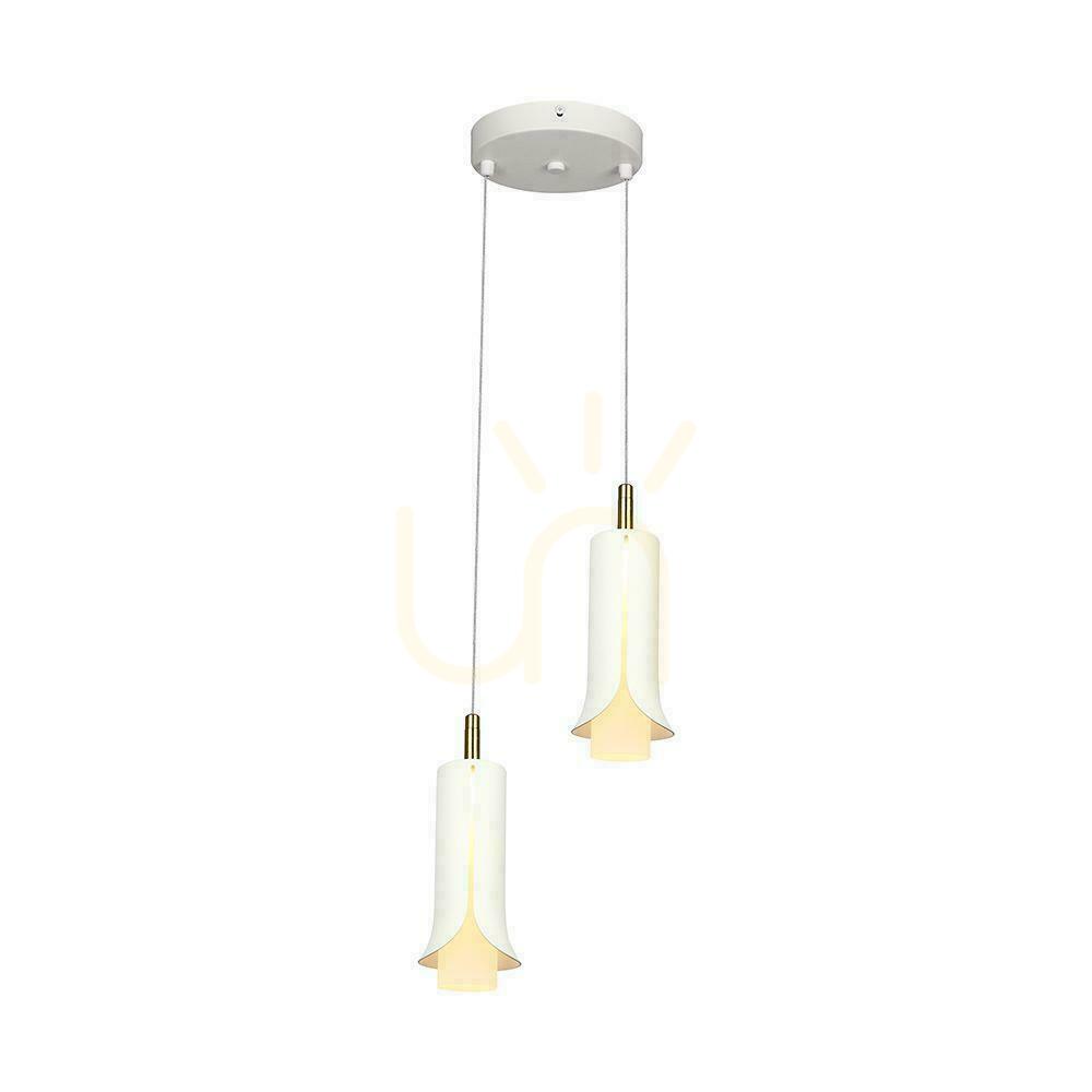 Sprawdź Oprawa zwieszana V-TAC 2X10W LED 177x20cm biały, złoty VT-89026 3000K 1200lm Oprawa zwieszana V-TAC 2X10W LED 177x20cm biały, złoty VT-89026 3000K 1200lm