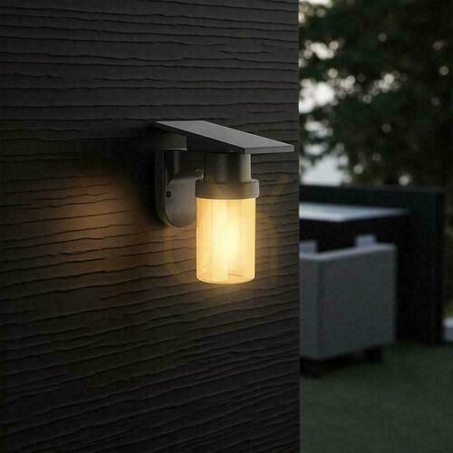 Sprawdź Solarny kinkiet zewnętrzny V-TAC VT-11148CCT czarny LED 0,9 W CCT IP54