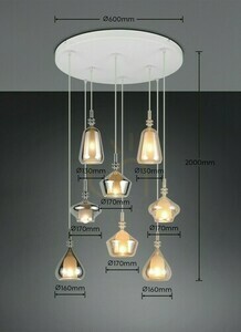Lampa Wisząca Trio ALDEA 349430817 small 6