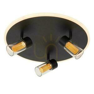 Plafon Lucide Everina czarny LED 40 cm pilot 3-punktowy 00131/40/30 small 0