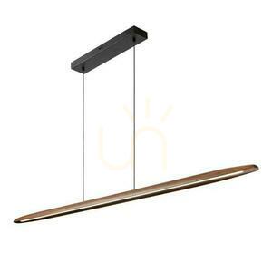 Lampa wisząca LED Lucide LANGHOLT 180 cm drewno Japandi 28W 3300 lm CCT 01402/28/72 small 8