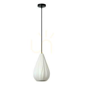 Lampa Wisząca Lucide CINZIA Biała Porcelanowa Japandi 8xE27 13452/08/31 small 1