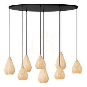 Lampa Wisząca Lucide CINZIA Biała Porcelanowa Japandi 8xE27 13452/08/31 small 0