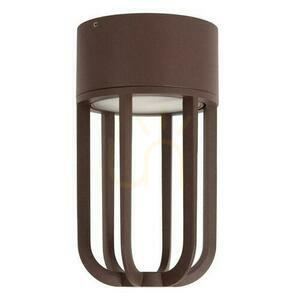 Plafon zewnętrzny Lucide WELLS brązowy LED IP54 8W 10 cm 33807/08/97 small 1