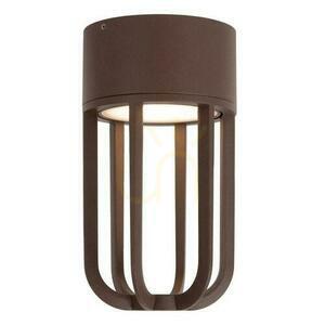Plafon zewnętrzny Lucide WELLS brązowy LED IP54 8W 10 cm 33807/08/97 small 0