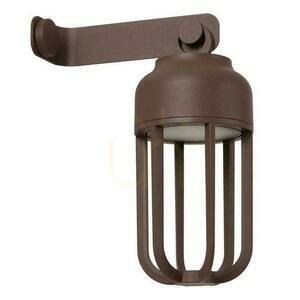 Kinkiet zewnętrzny Lucide WELLS brązowy LED IP54 5W 33809/05/97 small 1