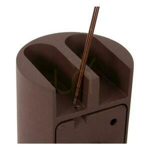 Kinkiet zewnętrzny Lucide YORK rdzawy brąz LED 4x1,2W 2700K IP54 33811/04/97 small 3