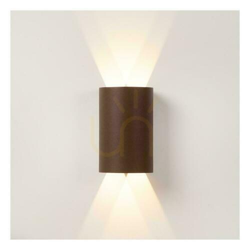 Sprawdź Kinkiet zewnętrzny Lucide YORK rdzawy brąz LED 4x1,2W 2700K IP54 33811/04/97