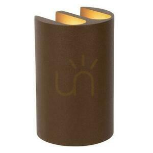 Kinkiet zewnętrzny Lucide YORK rdzawy brąz LED 4x1,2W 2700K IP54 33811/04/97 small 0