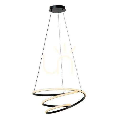 Sprawdź Lampa Wisząca Lucide Espiral Czarna LED 40W 2500 lm Aluminium 78403/40/30