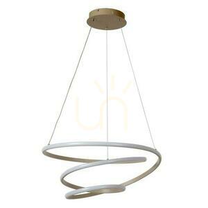 Lampa wisząca Lucide ESPIRAL brązowa LED 40W regulowana 120 cm small 1