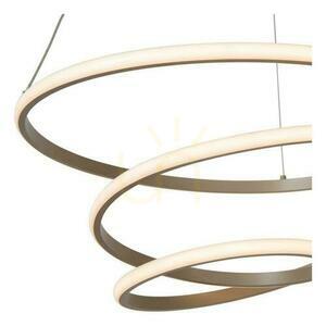 Lampa wisząca Lucide ESPIRAL brązowa LED 40W regulowana 120 cm small 6