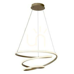 Lampa wisząca Lucide ESPIRAL brązowa LED 40W regulowana 120 cm small 0