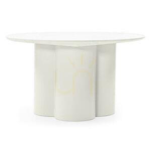 Stolik Kawowy 80 cm LAVANO Szaro-Beżowy small 4