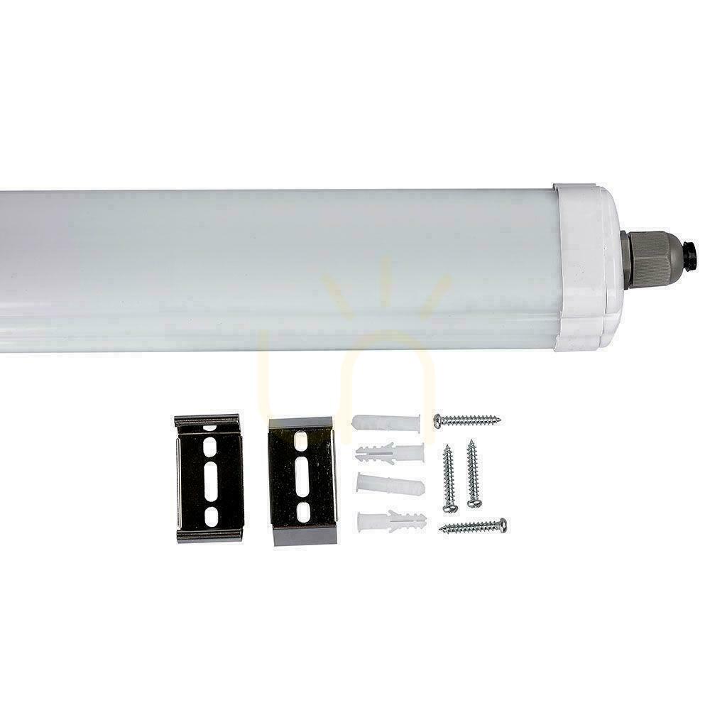 Obejrzyj Oprawa hermetyczna LED V-TAC CREE CHIP G-series 150cm 48W 135Lm/W VT-1574 4000K 6430lm 6 Lat gwarancji Oprawa hermetyczna LED V-TAC CREE CHIP G-series 150cm 48W 135Lm/W VT-1574 4000K 6430lm 6 Lat gwarancji